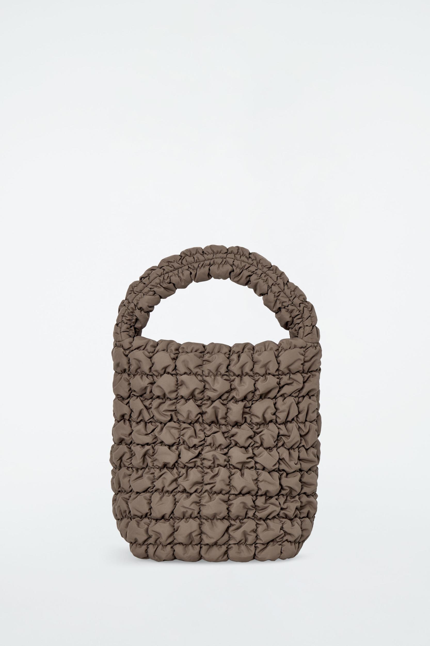 QUILTED MINI TOTE BAG Product Image