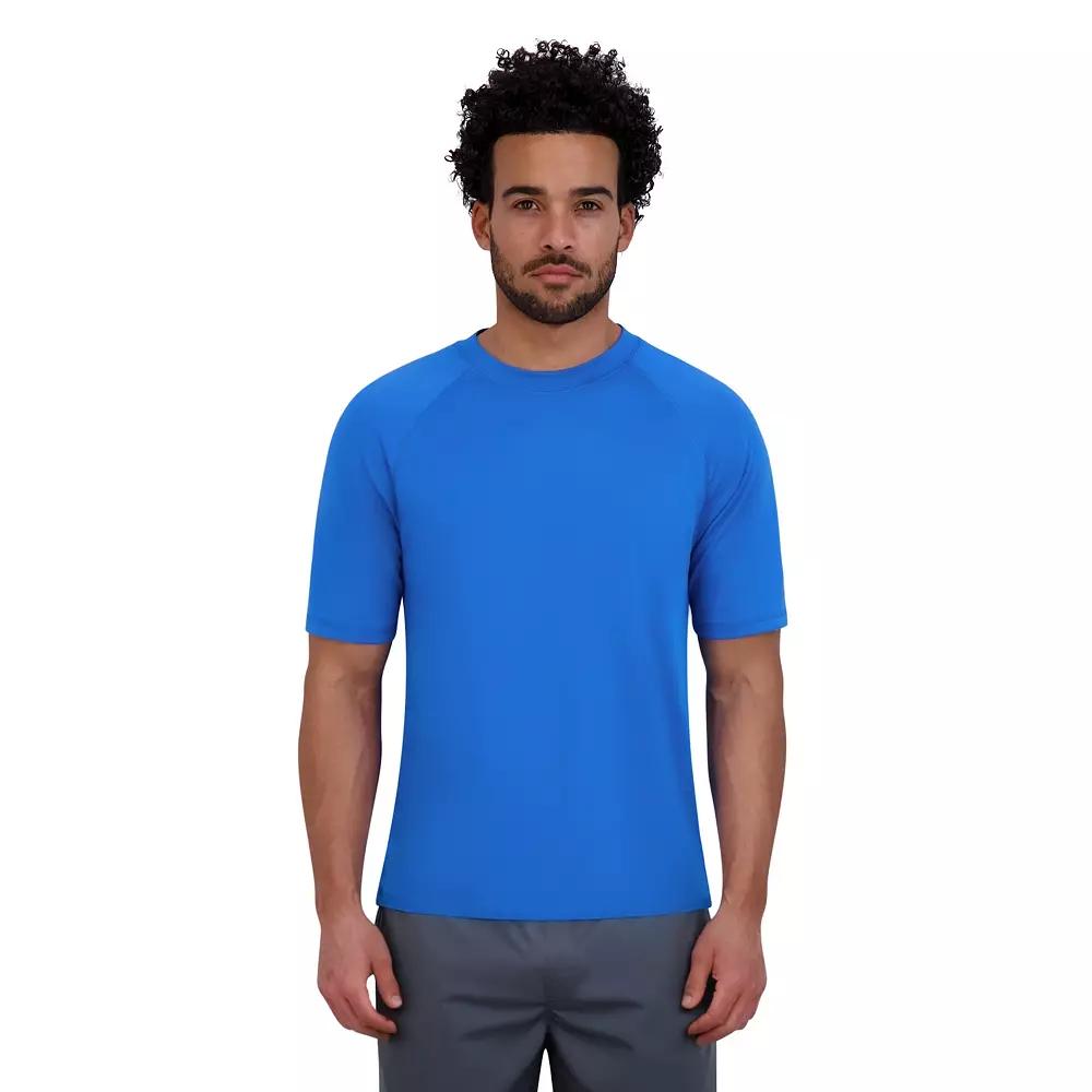 Men's ZeroXposur UPF 50+ Island Swim Tee, Size: Small, Snorkel Blue Product Image