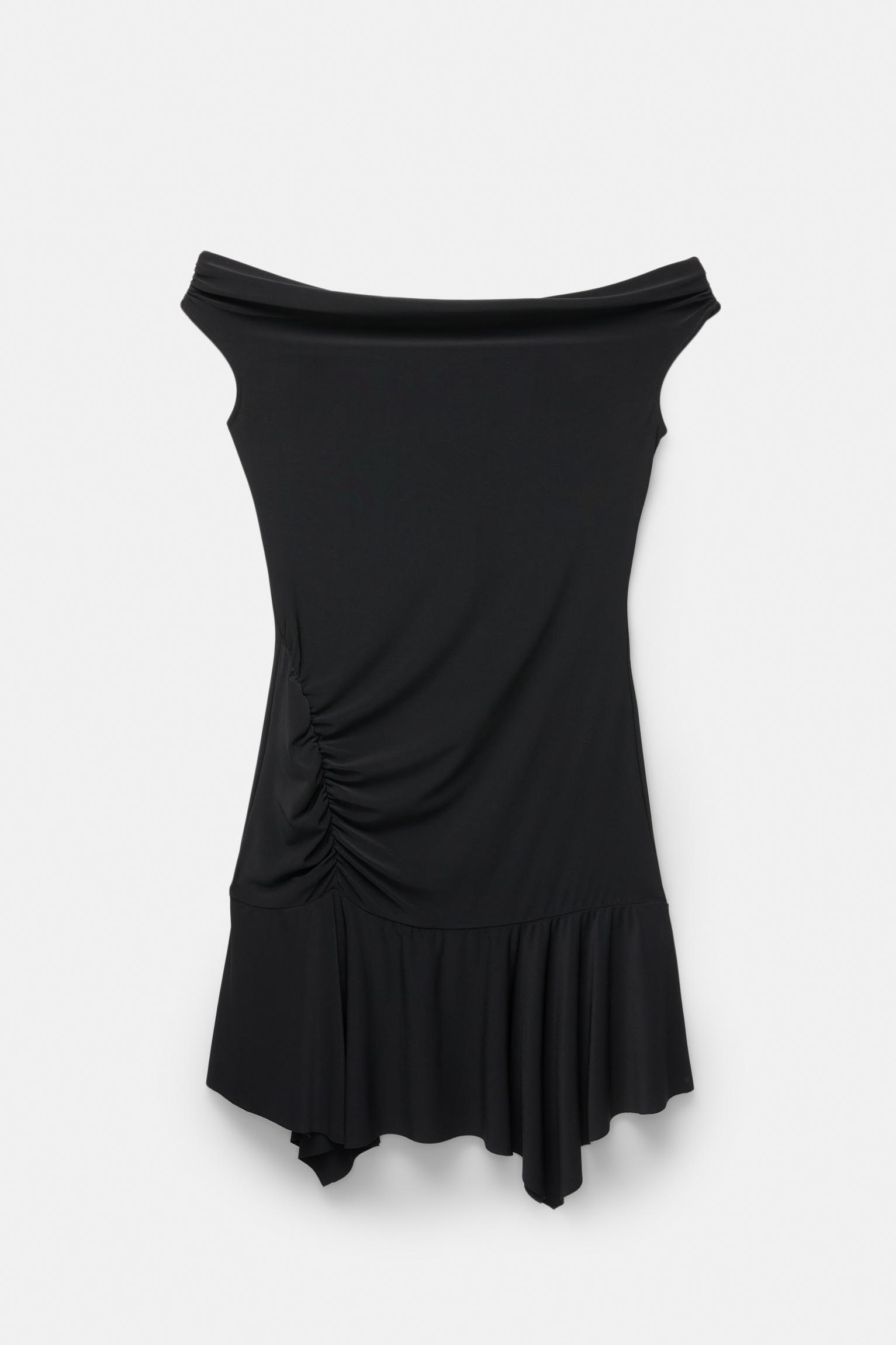 Short off-the-shoulder dress Product Image