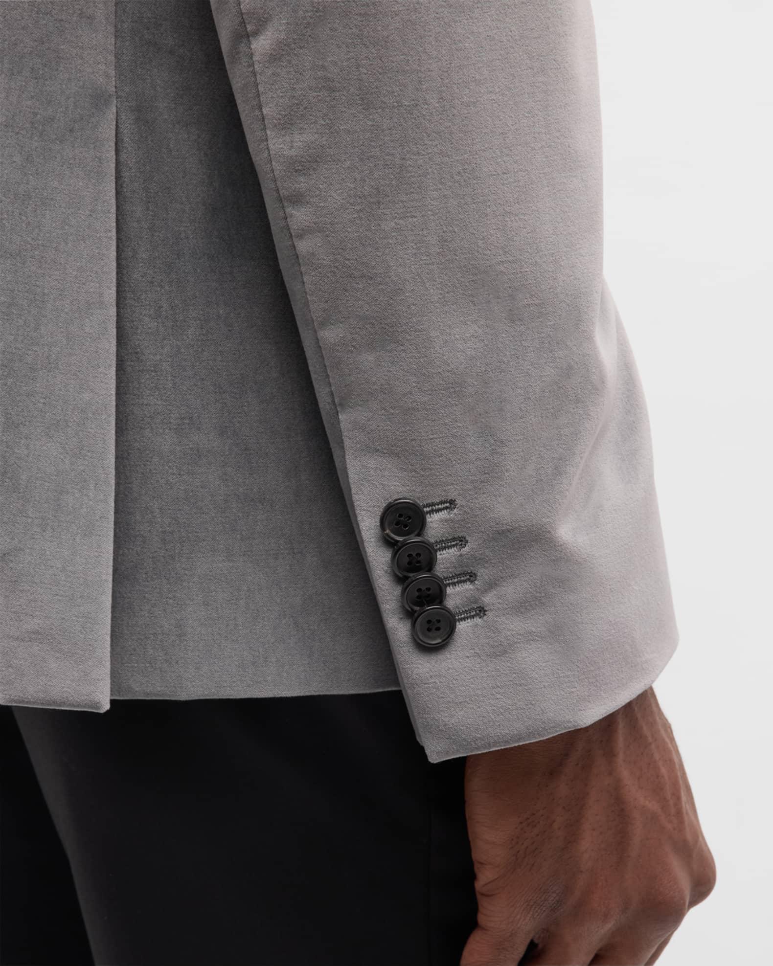 Men's Velvet Tuxedo Jacket Product Image