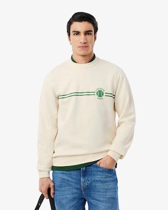 Men's Tennis Printed Fleece Sweatshirt Product Image