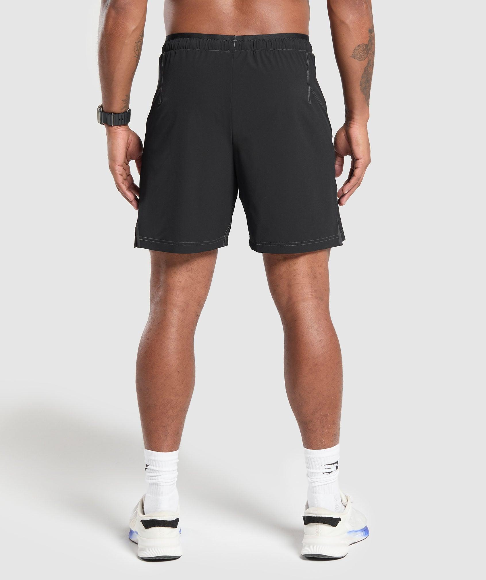Gymshark Tactical 6" Short - Black Male Product Image