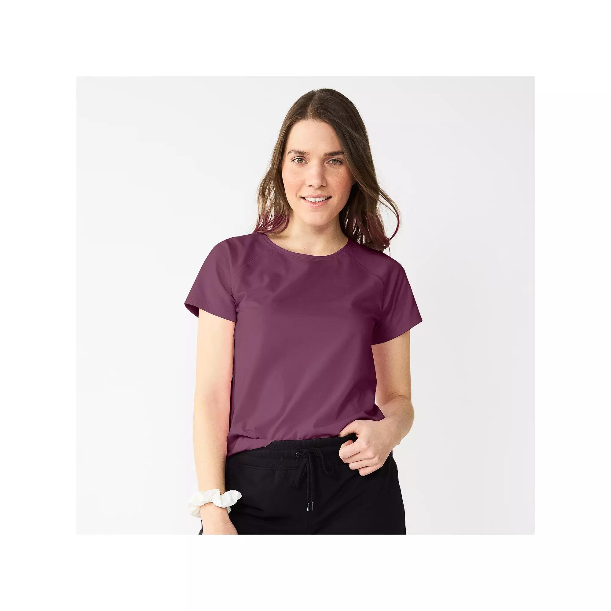 Women's Tek Gear® Essential Core Raglan Tee,  Product Image