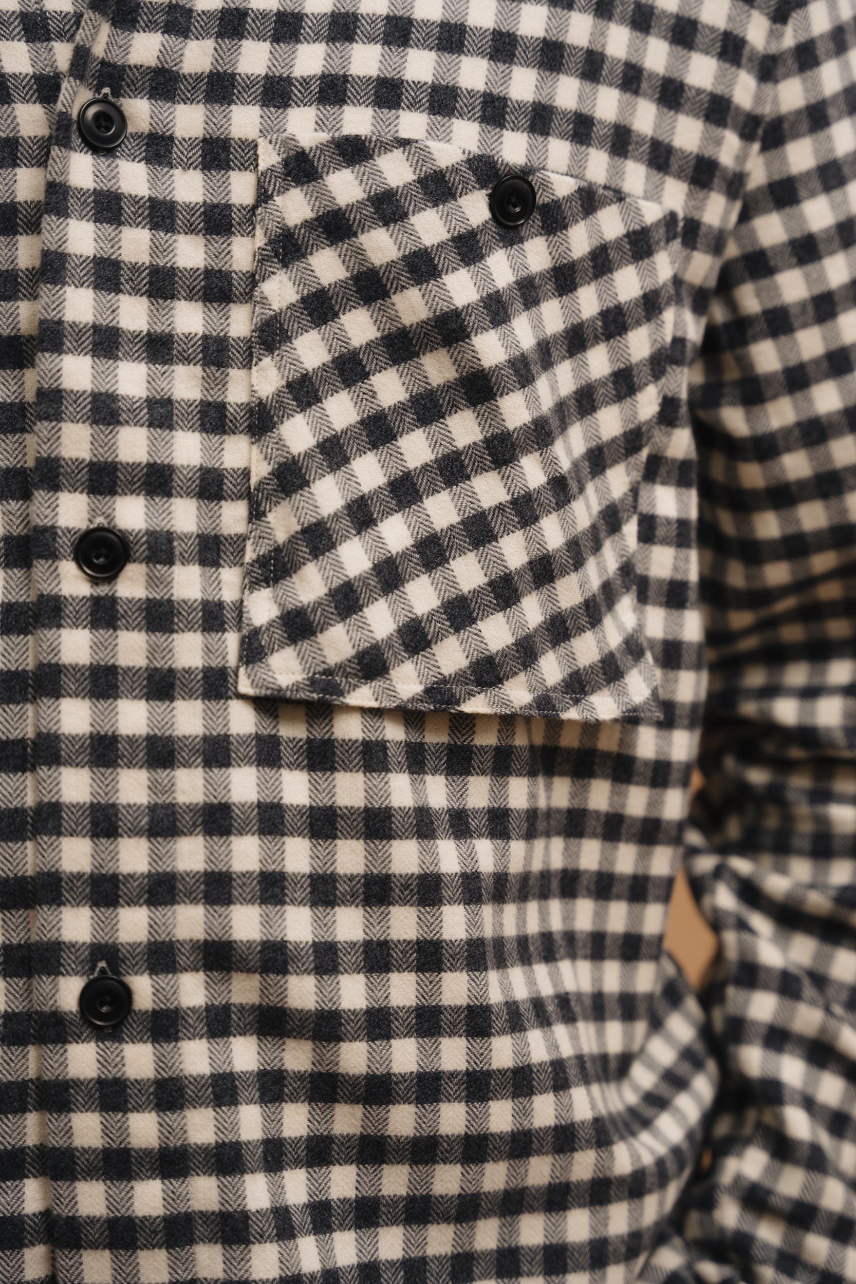 Archive Brushed Form Overshirt Product Image