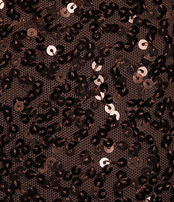 B. Darlin Sweetheart Neck Wide Strap Sequin Bodycon Dress Product Image