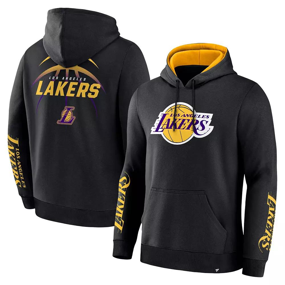 Men's Fanatics Black Los Angeles Lakers Legacy Guard Pullover Hoodie, Size: Large Product Image