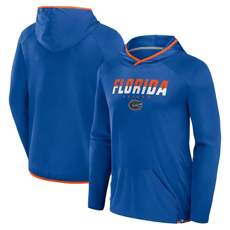 Men's Fanatics Royal/Orange Florida Gators Transitional Hoodie T-Shirt,  Product Image