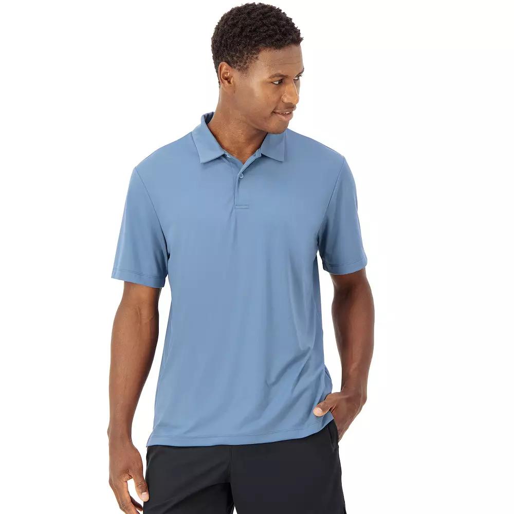 Men's Hanes Moves™ Short Sleeve Performance Polo,  Product Image