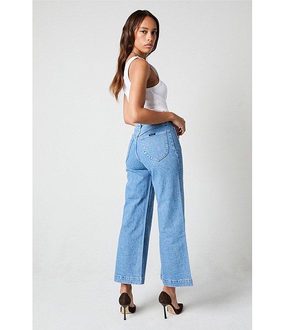 Rolla's Sailor Denim High Rise Wide Leg Jeans Product Image