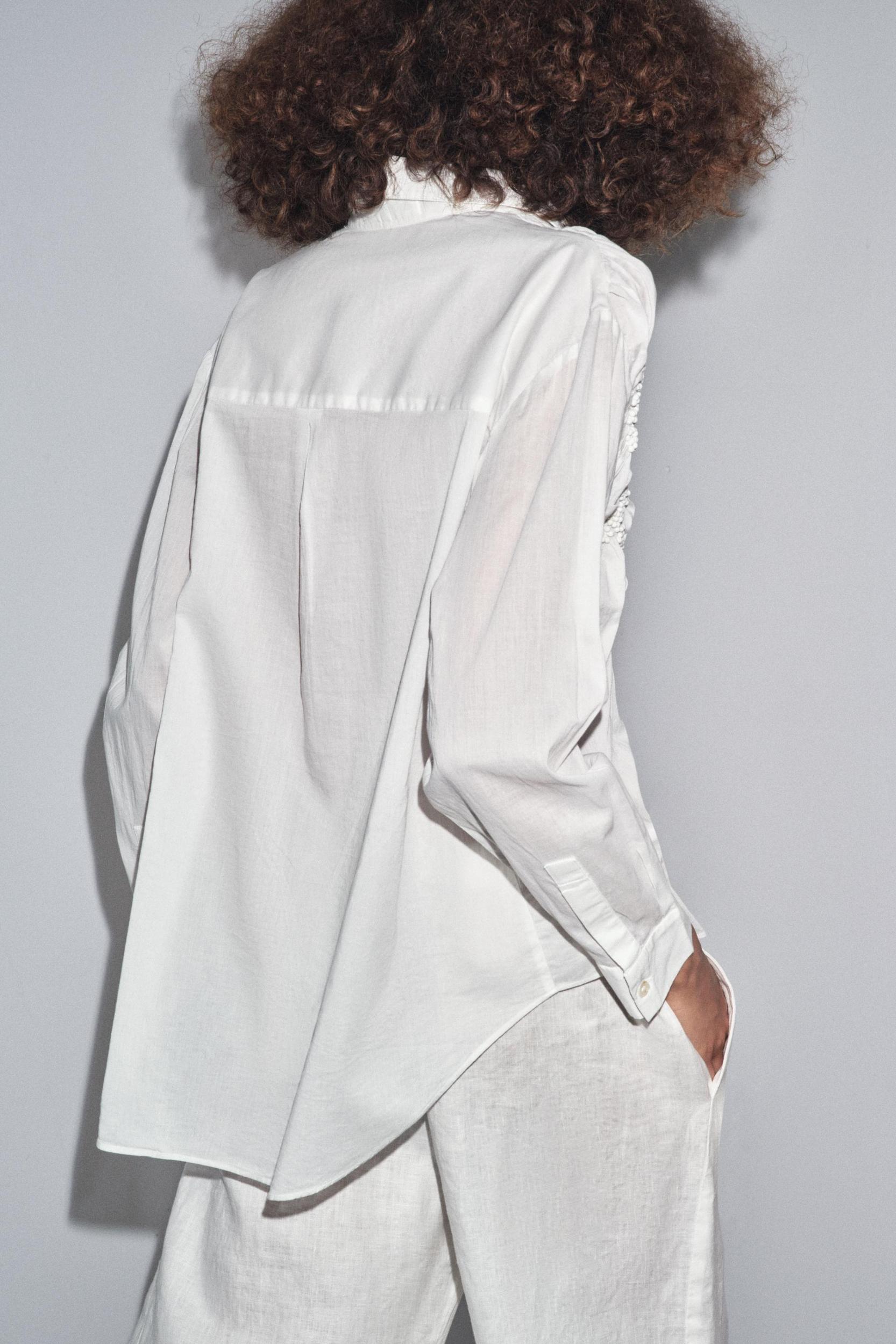 ZW COLLECTION EMBROIDERED SHIRT Product Image