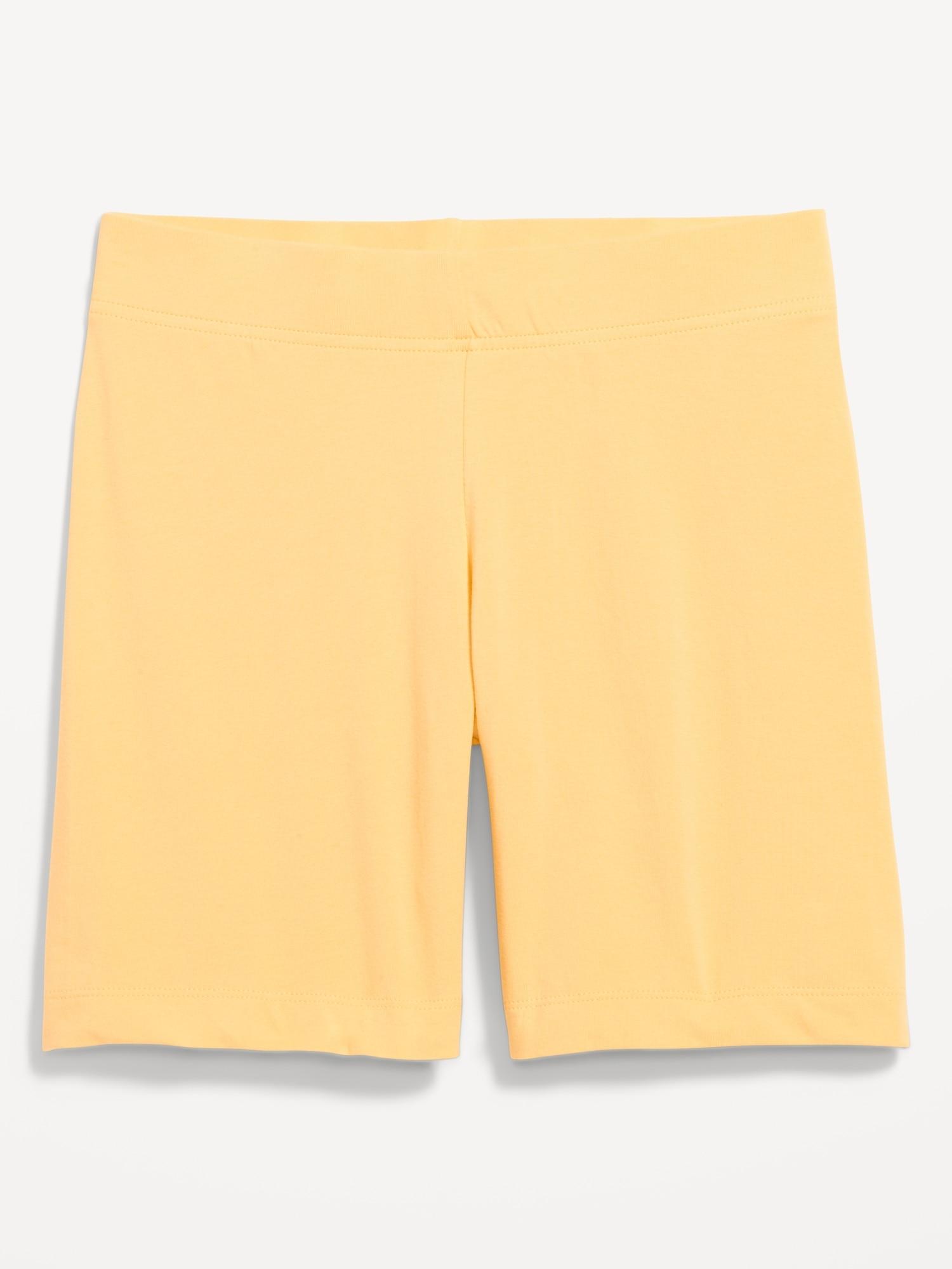 High-Waisted Jersey Biker Shorts -- 6-inch inseam Product Image