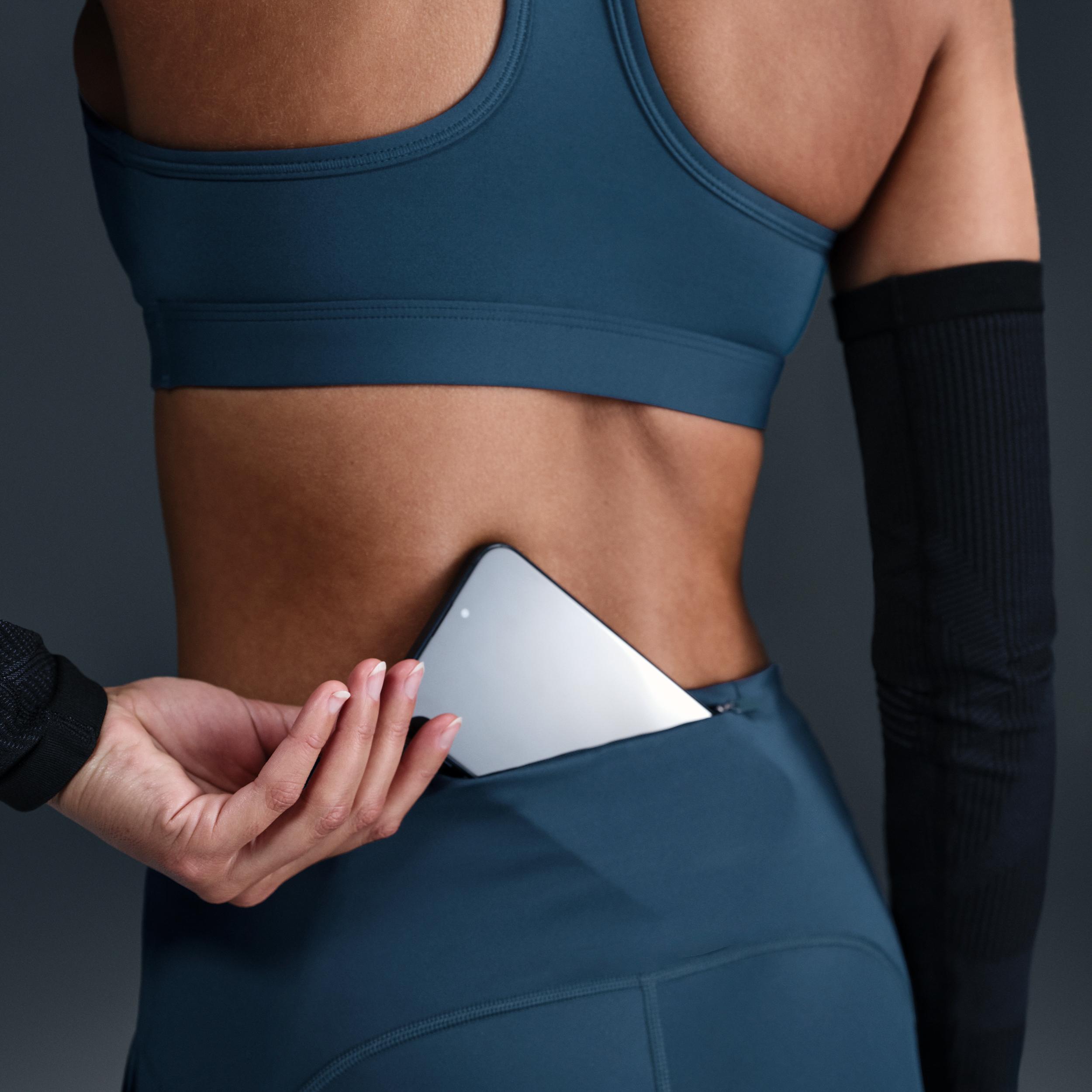 Nike Womens Swift High-Waisted 7/8 Running Leggings with Pockets | HJ2252-010 Product Image