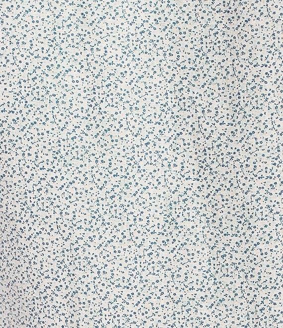 Daniel Cremieux Signature Label Albini Linen Floral Print Long Sleeve Woven Shirt Product Image