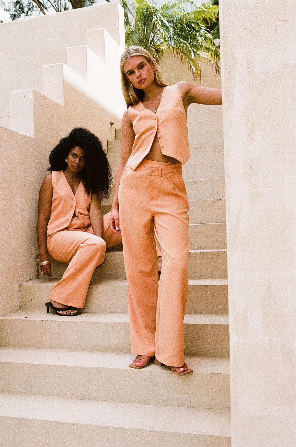 Remi Top - Apricot Product Image