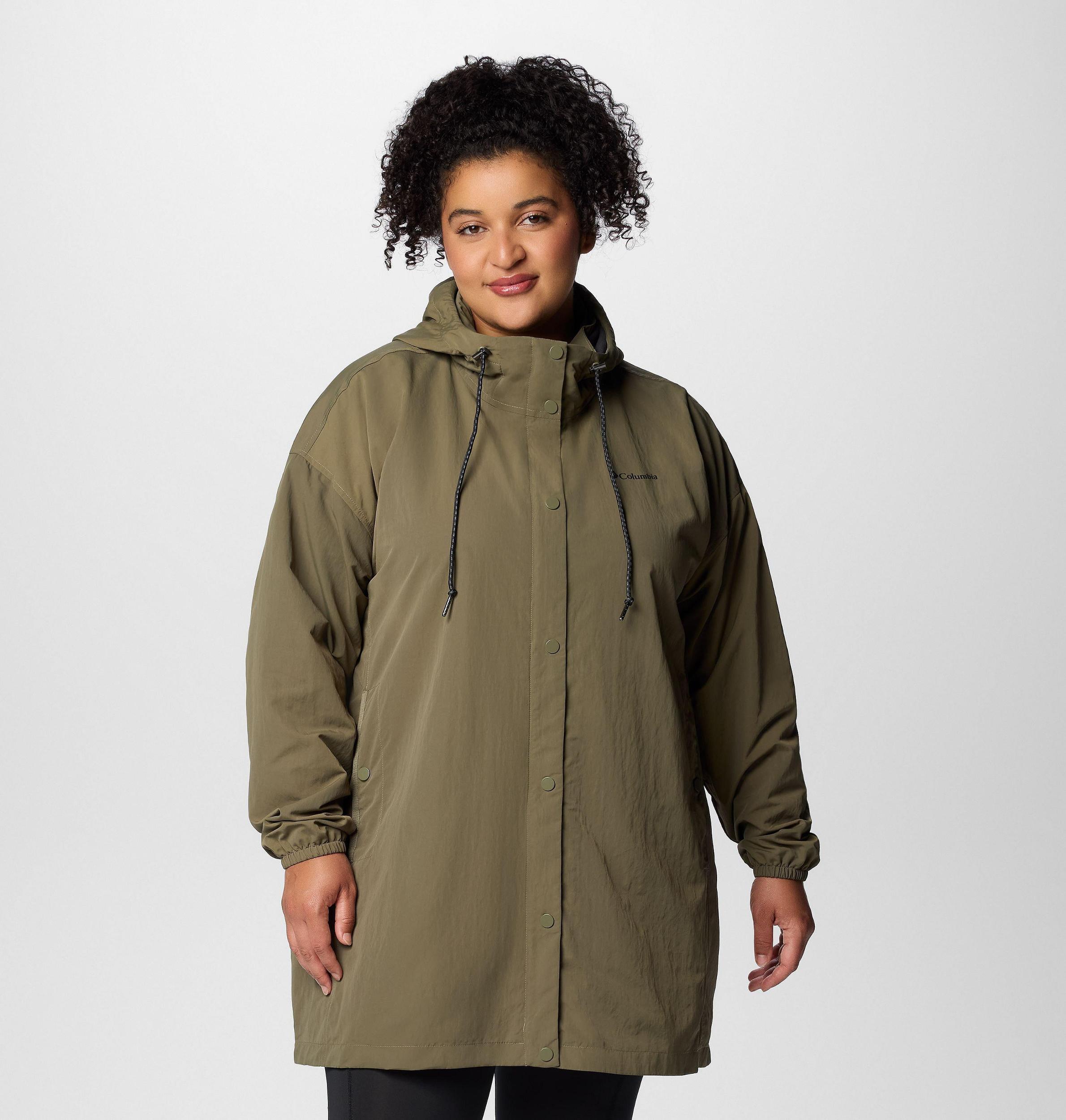 Columbia Womens Eastmoreland Lined Long Jacket - Plus Size- Product Image