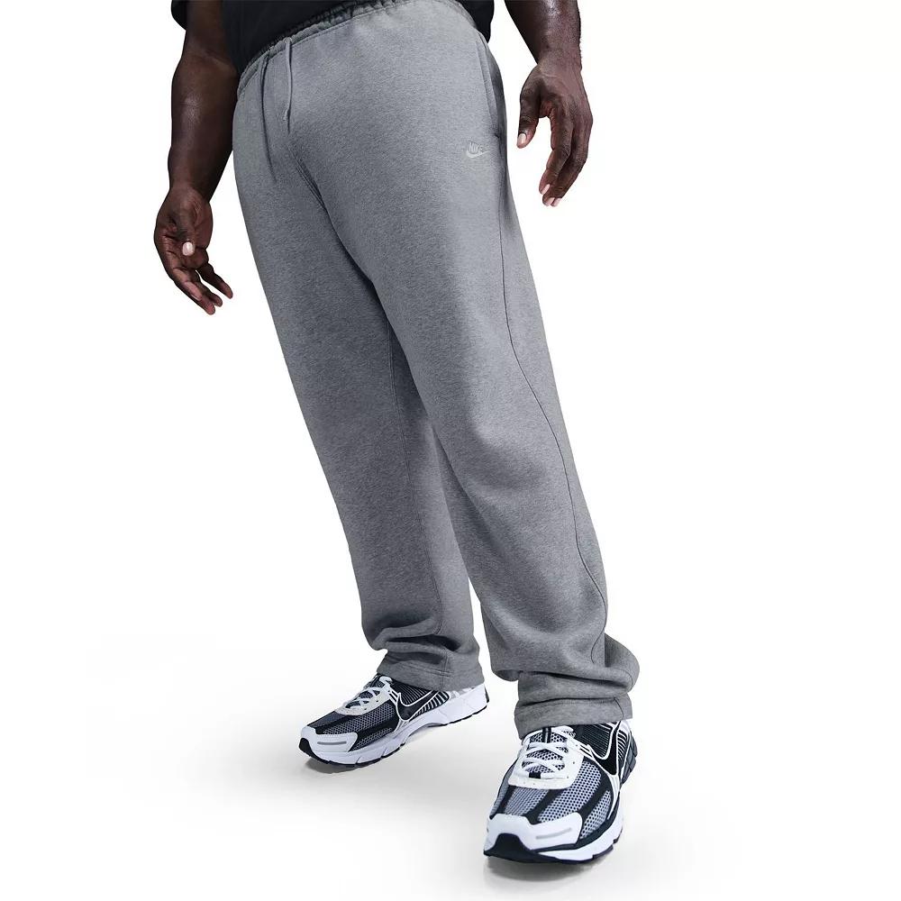 Nike Mens Club Open-Hem Fleece Pants | FN3730-451 Product Image