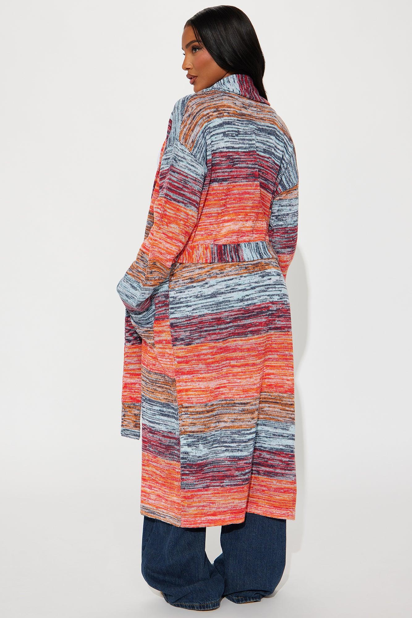 Making Magic Color Block Cardigan - Multi Color Female Product Image