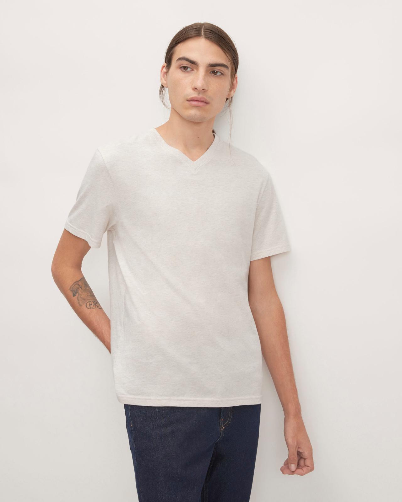 The Essential Organic V-Neck Tee Product Image