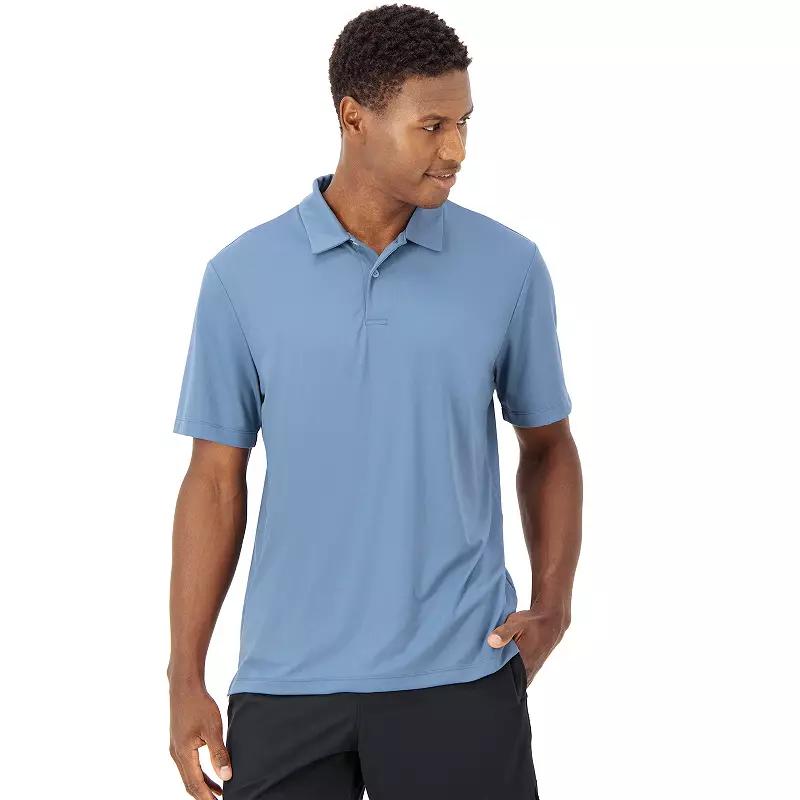 Men's Hanes Moves™ Short Sleeve Performance Polo,  Product Image