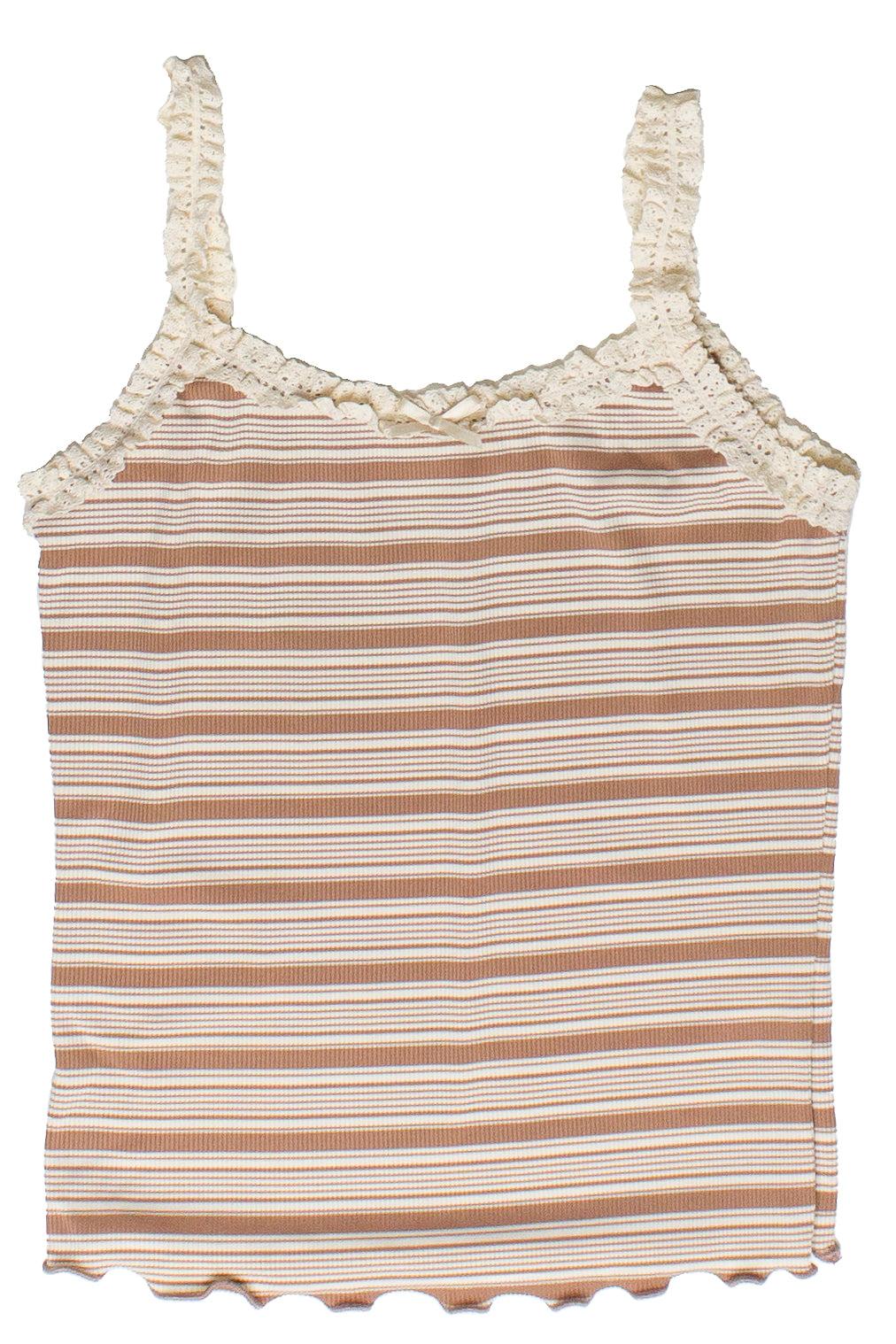 Striped Ribbed Shorts Product Image