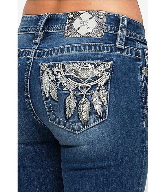 Miss Me Drmcthr Mr Slim Boot Cut Jeans Product Image