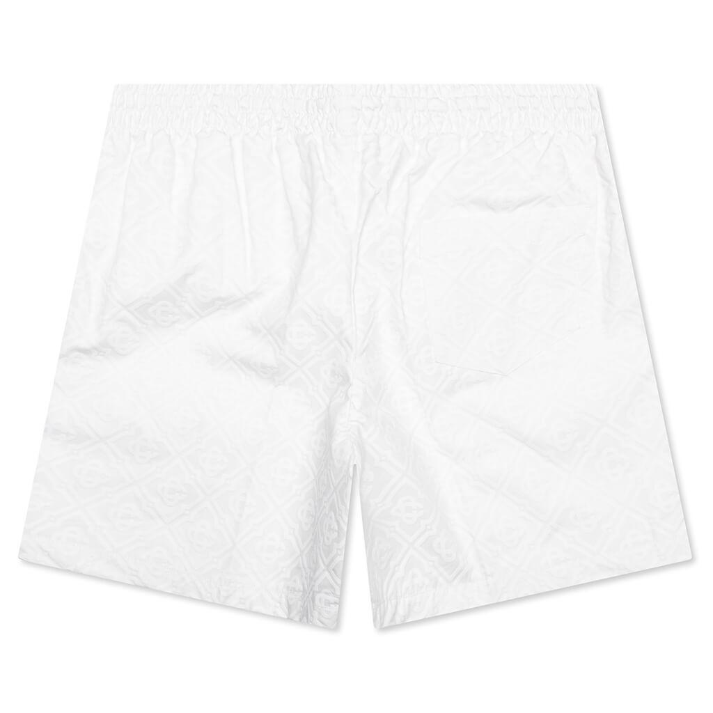 Drawstring Shorts - White Male Product Image