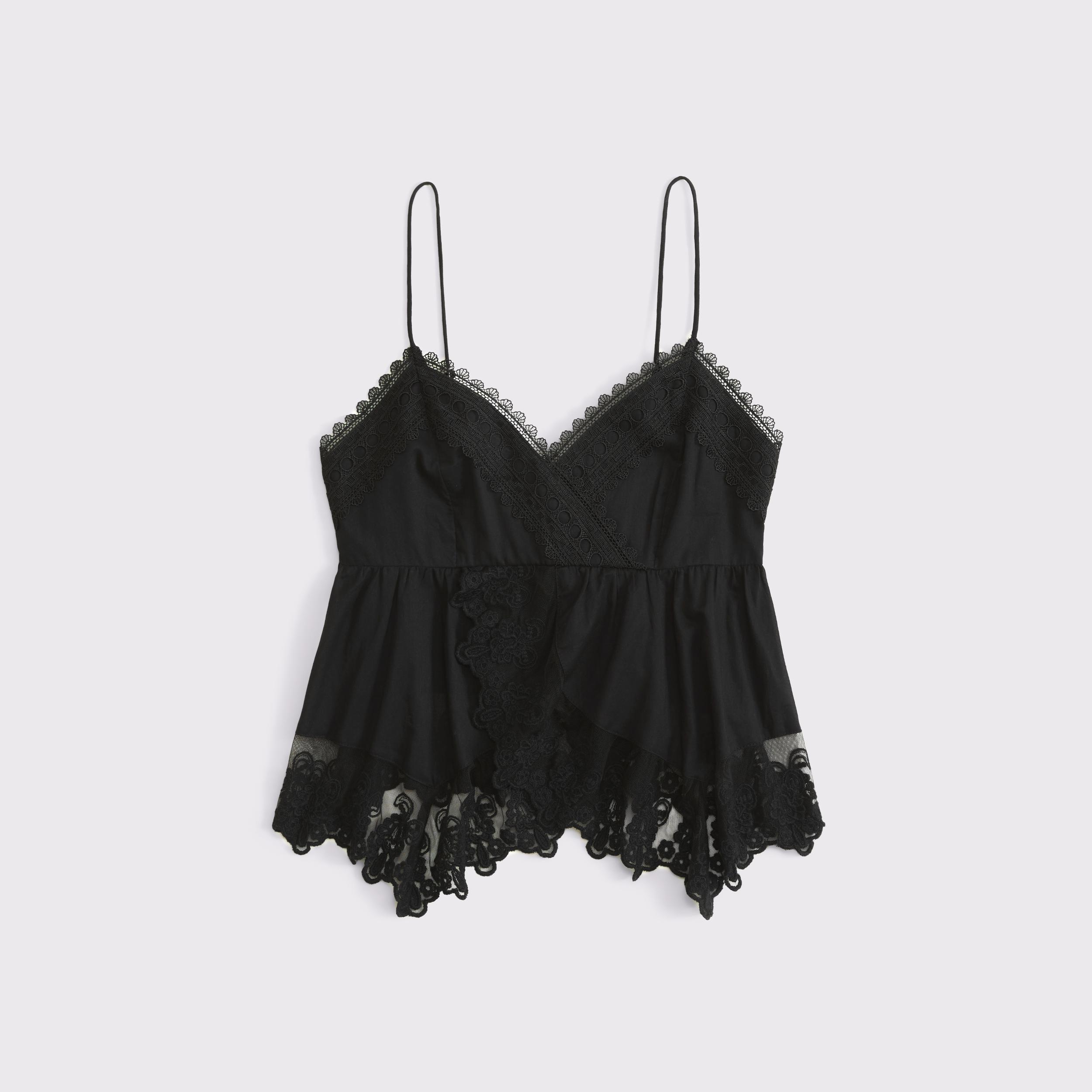Babydoll Lace-Trim Cami Product Image