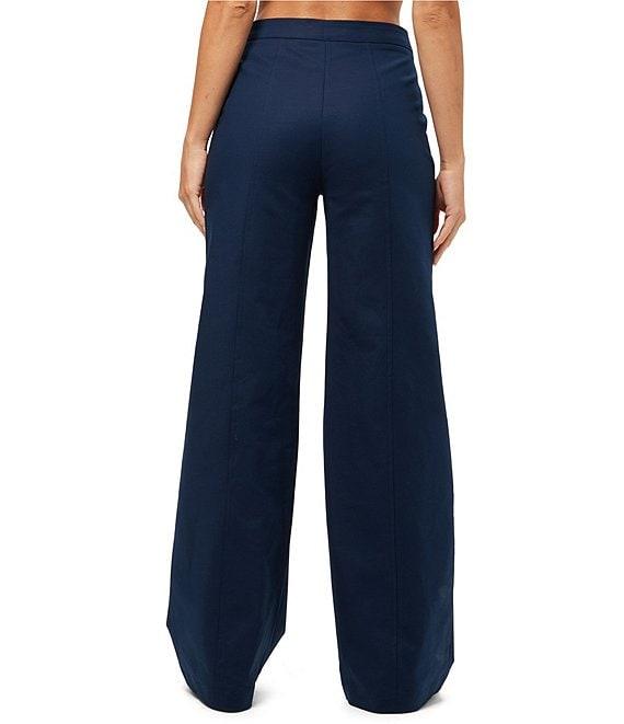 Trina Turk Record Ponte Wide Leg Pants Product Image