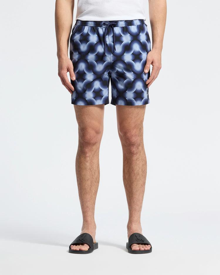 MENS PAROS PRINTED SWIM TRUNK - B6W450F200 Male Product Image