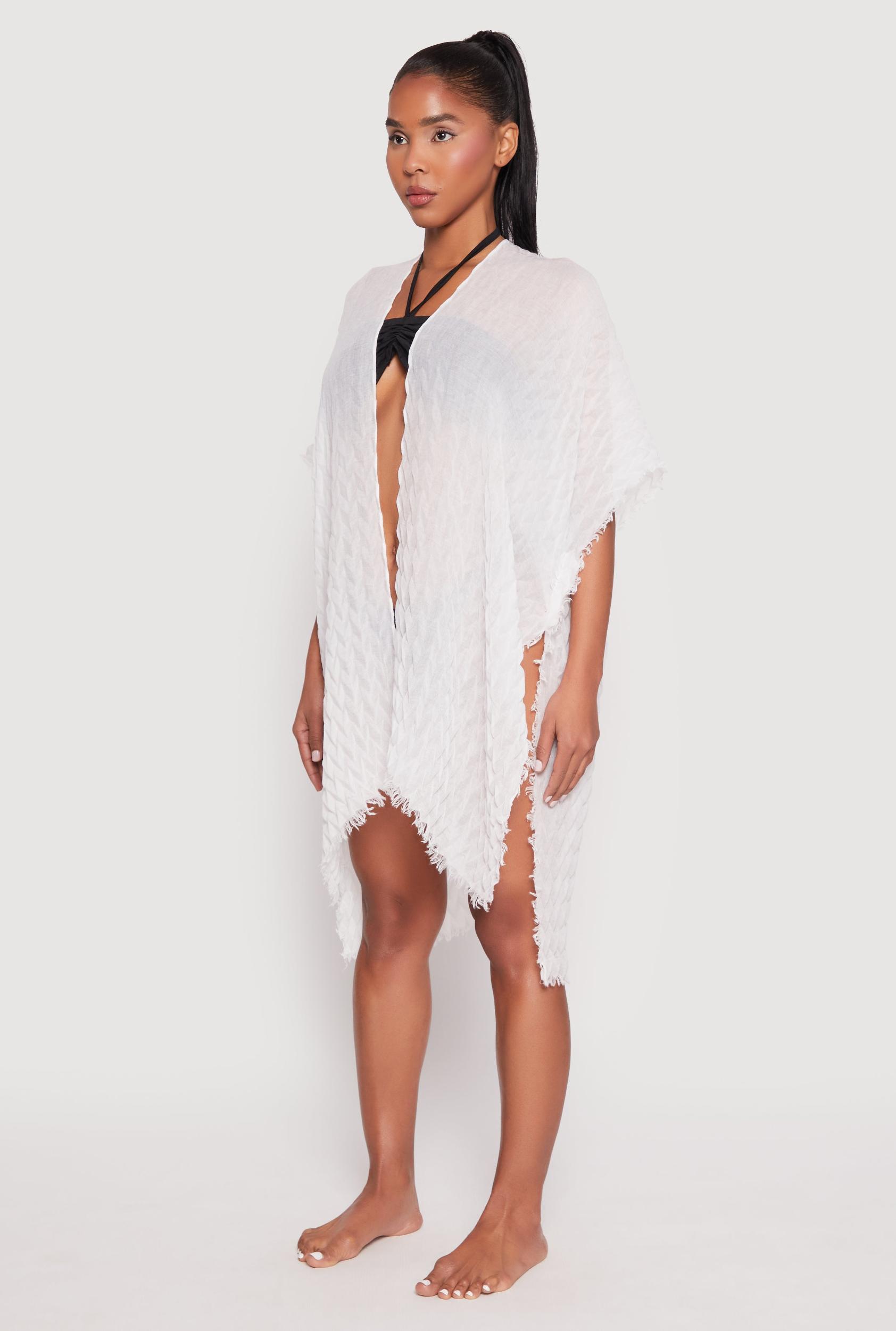 Chevron Cover Up Kimono Female Product Image