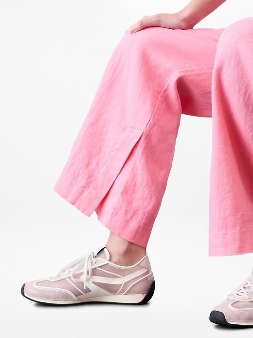 Retreat Linen High Rise Wide Leg Pant Product Image