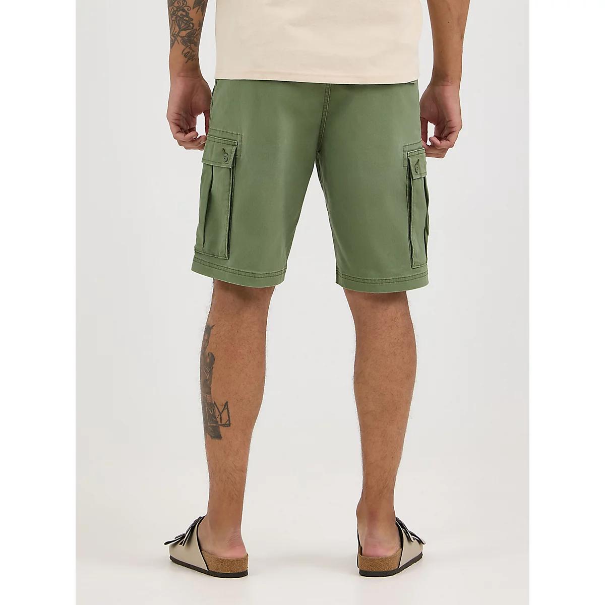 Men's Stretch Ripstop Cargo Short in Caviar Product Image