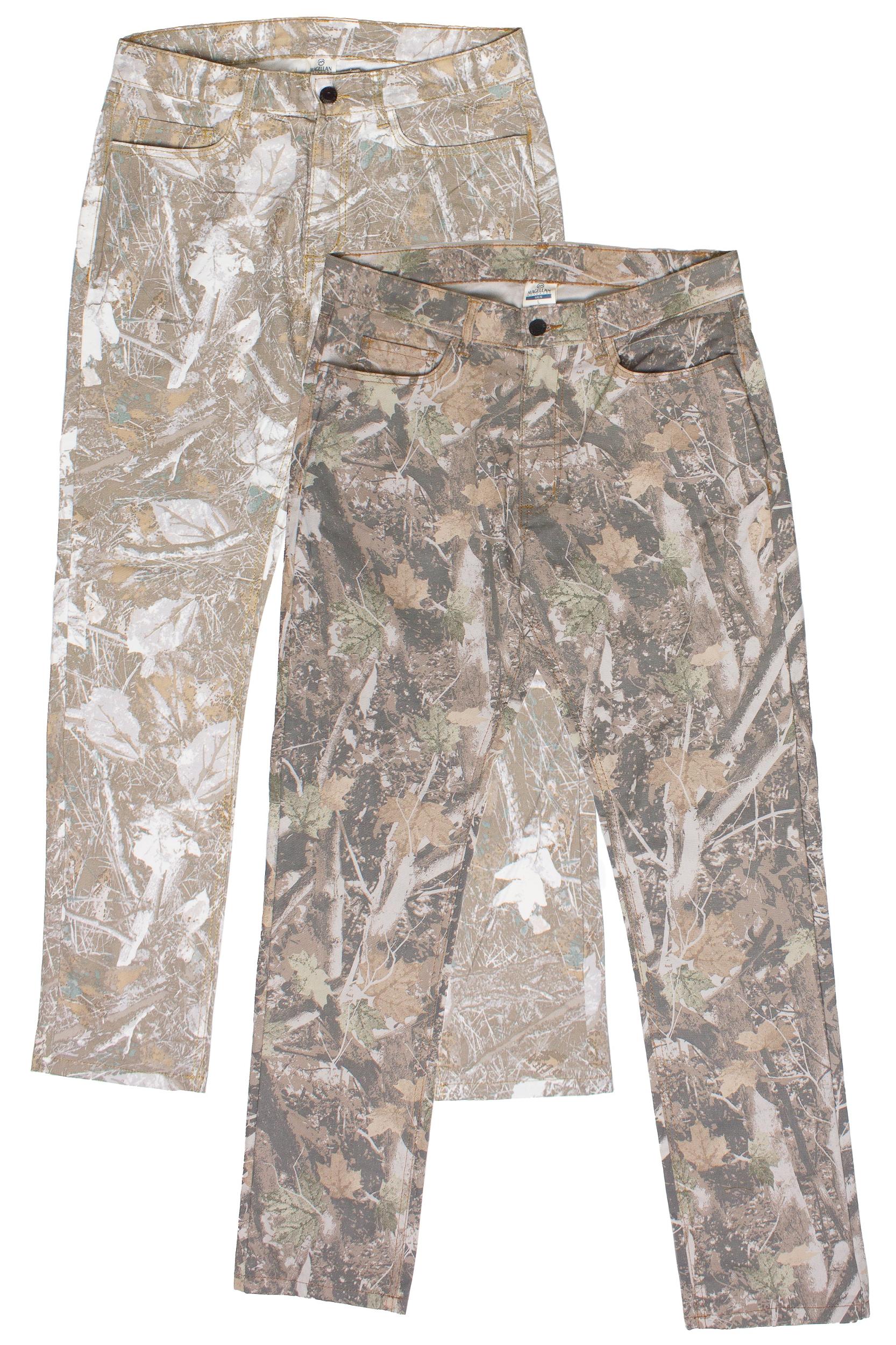 Woodland Camo Straight Leg Pants Product Image