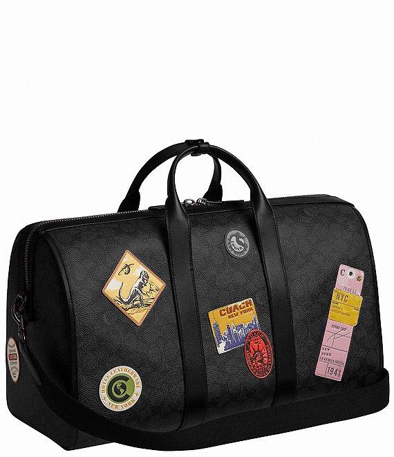 COACH Gotham 45 Signature Canvas Patches Duffle Bag Product Image