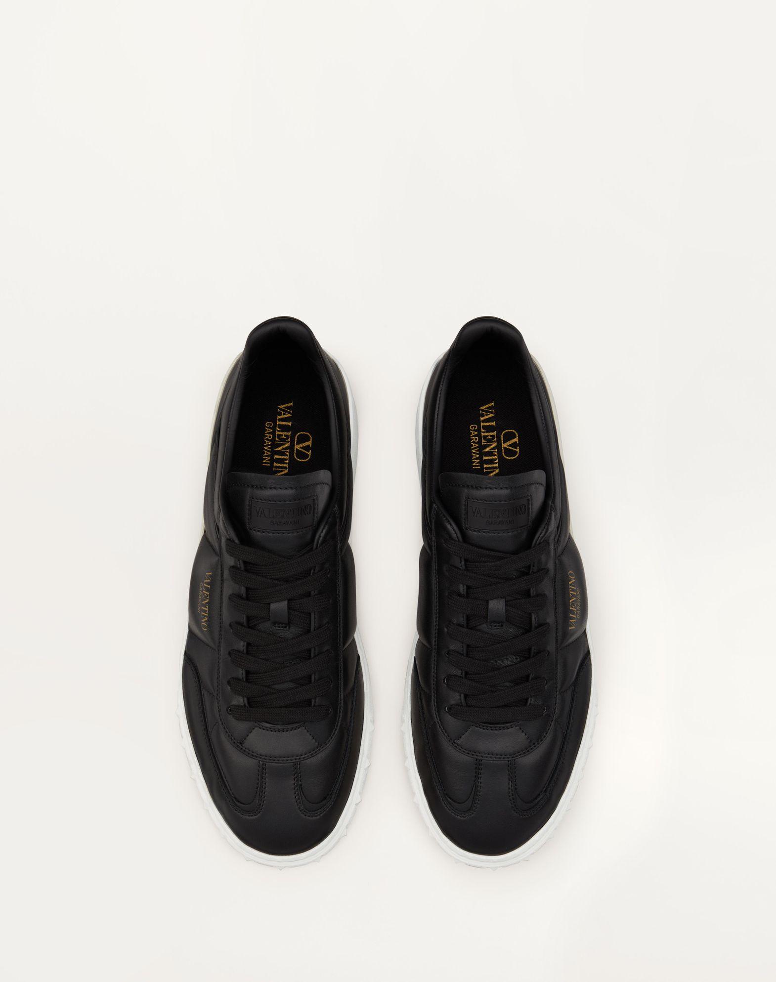 Upvillage Low Top Nappa Leather Sneaker  Product Image