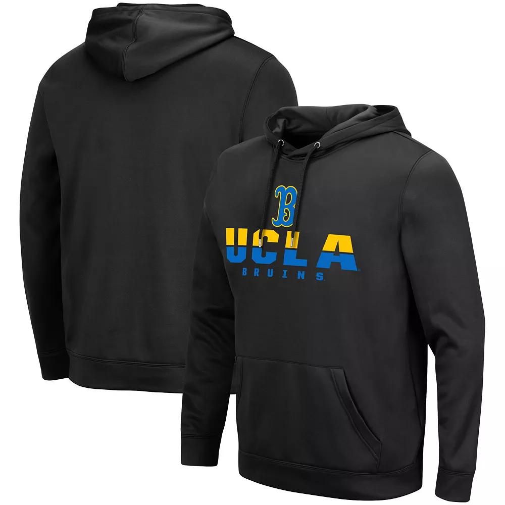 Men's Colosseum Black UCLA Bruins Lantern Pullover Hoodie, Size: Medium Product Image