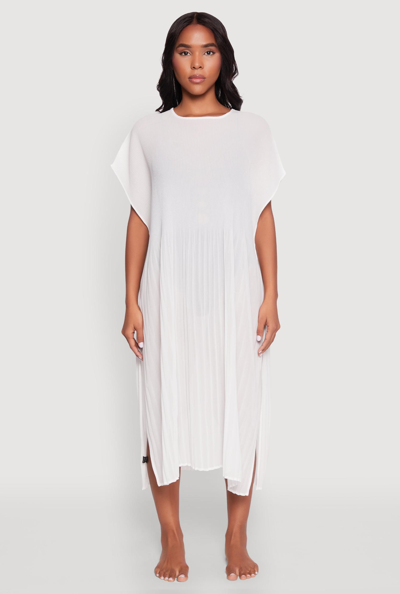 Plisse Swim Cover Up Female Product Image