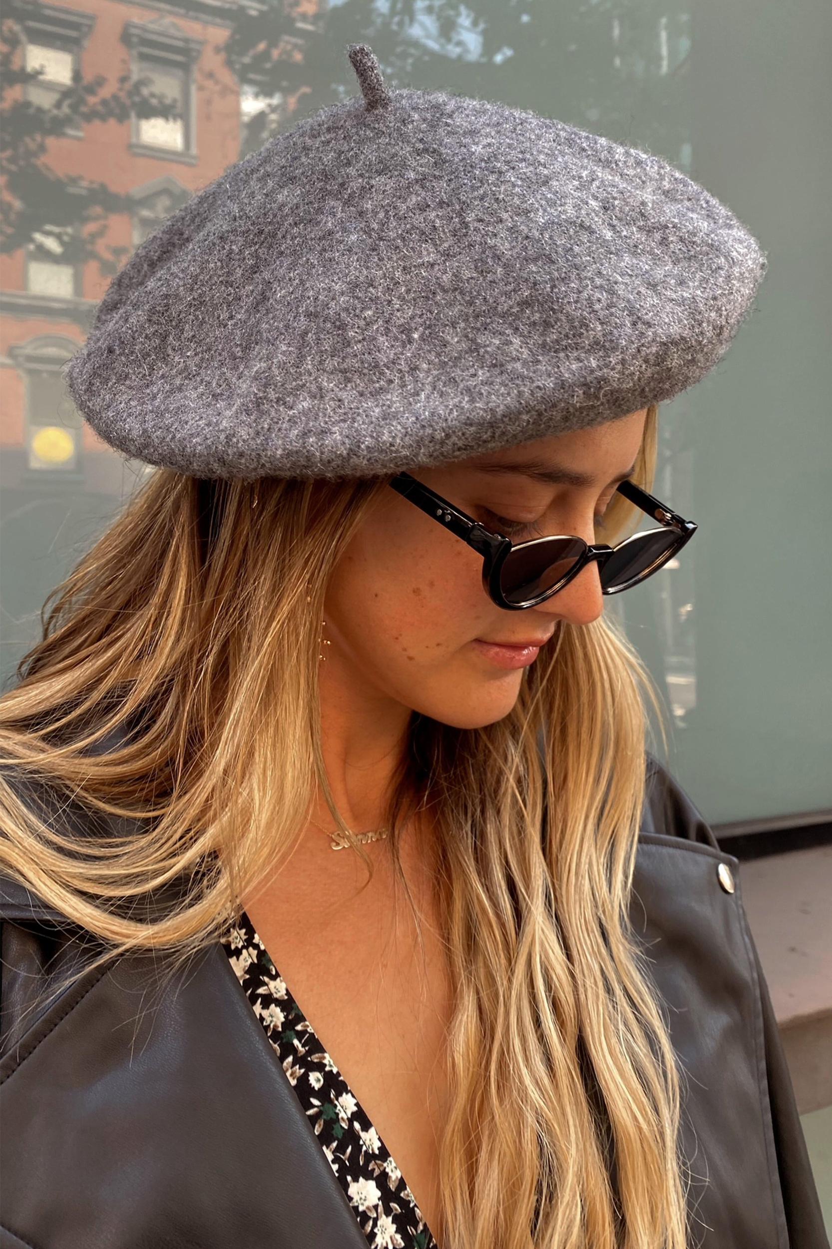 Emille Grey Beret Product Image
