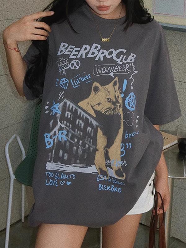 Street Oversized Short Sleeve Tee Product Image