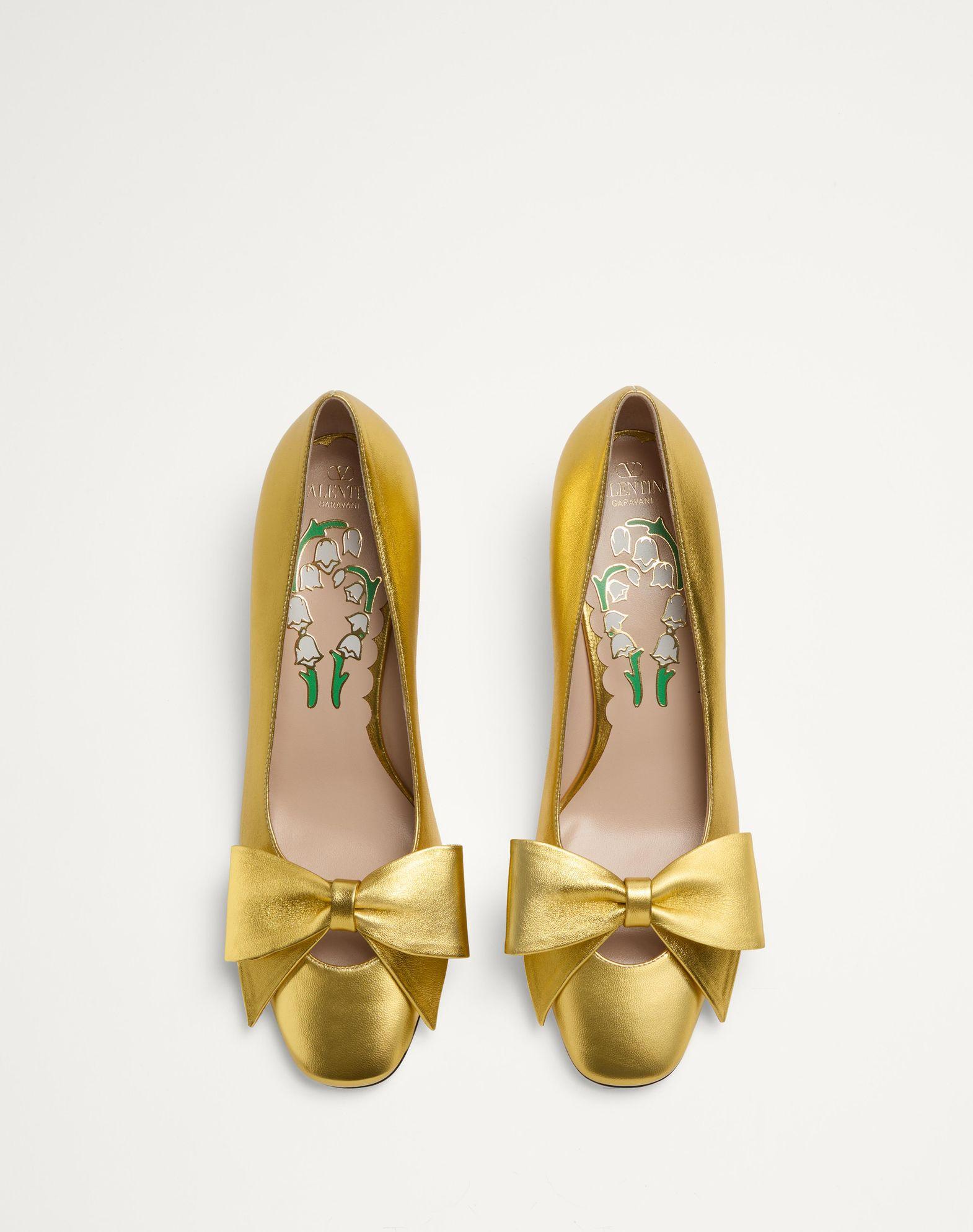 Bowow Pumps In Laminated Nappa 45Mm Product Image