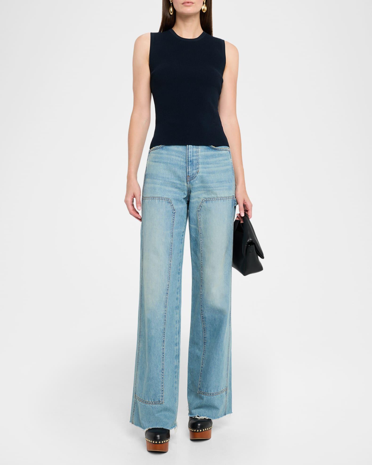 Taylor High-Rise Carpenter Jeans Product Image