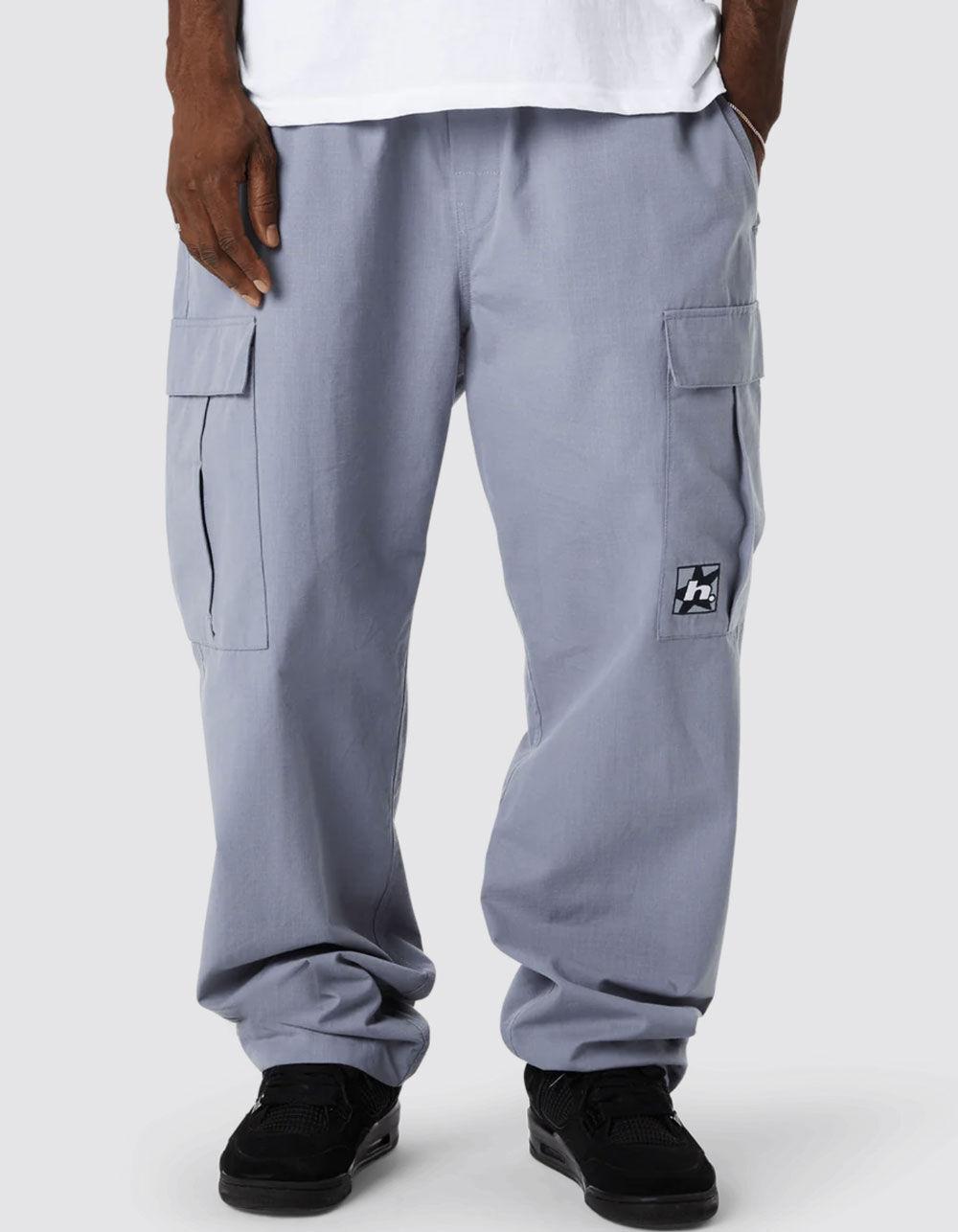 HUF Leisure Mens Baggy Cargo Pants - SLATE Product Image