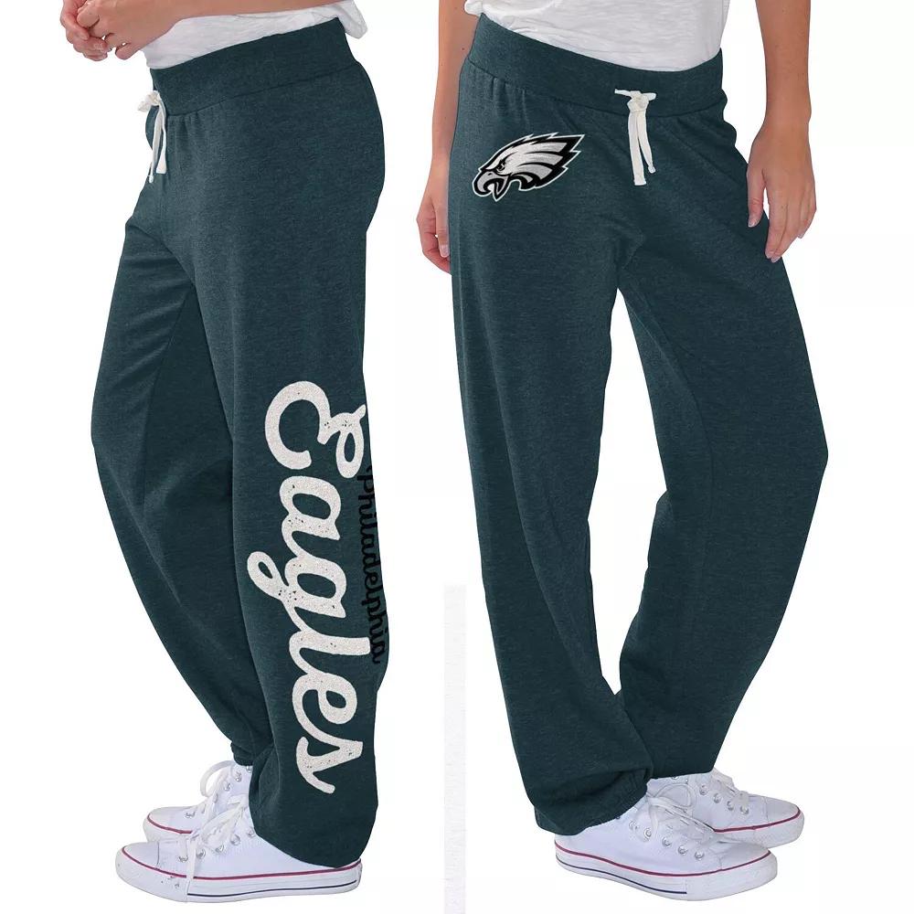 Womens G-III 4Her by Carl Banks Midnight Philadelphia Eagles Scrimmage Fleece Pants Product Image
