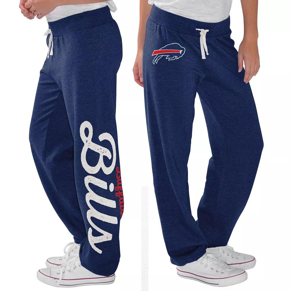 Women's G-III 4Her by Carl Banks Royal Buffalo Bills Scrimmage Fleece Pants, Size: 2XL, Blue Product Image