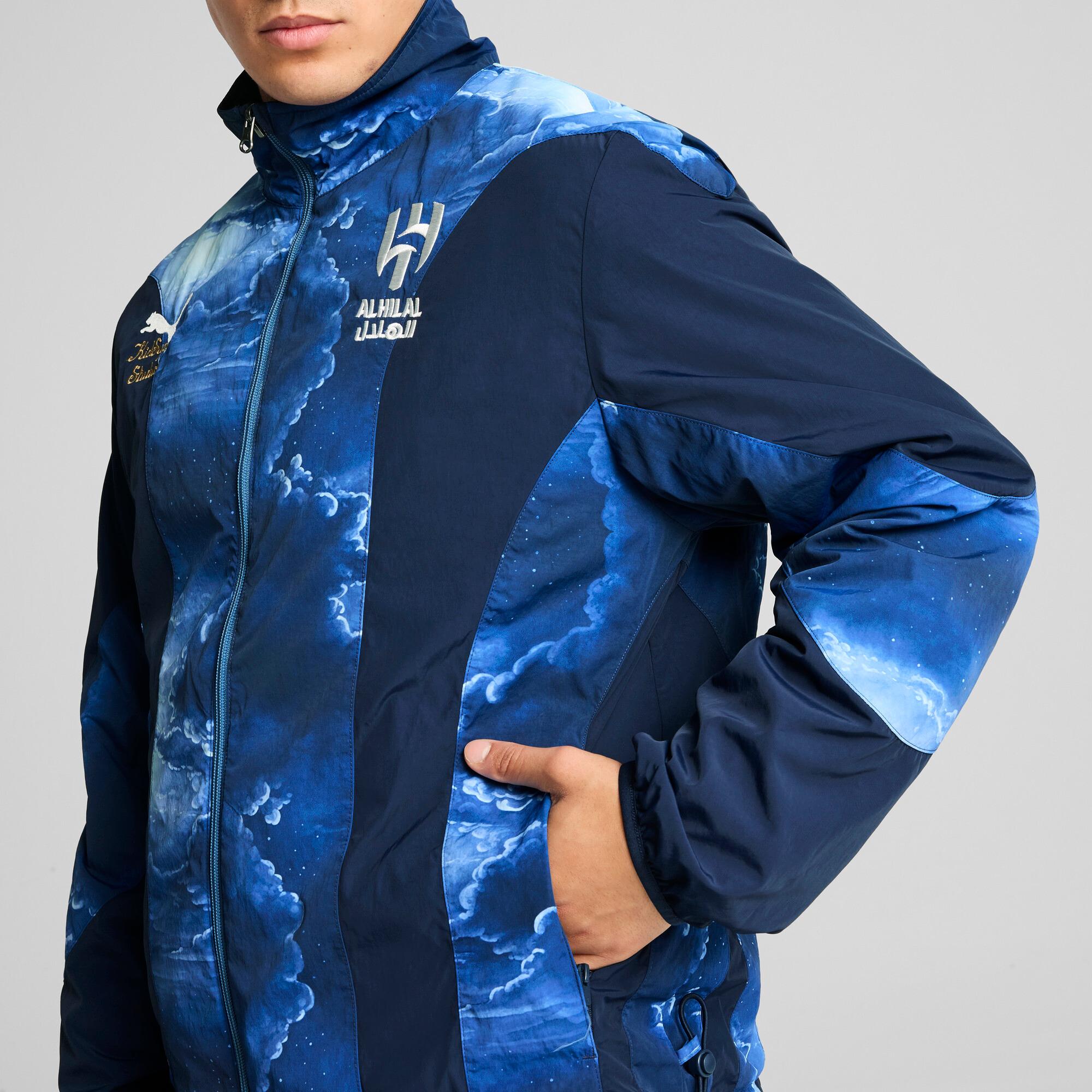 PUMA x KIDSUPER Al-Hilal Saudi FC Men's Reversible Soccer Windbreaker Shoes Product Image