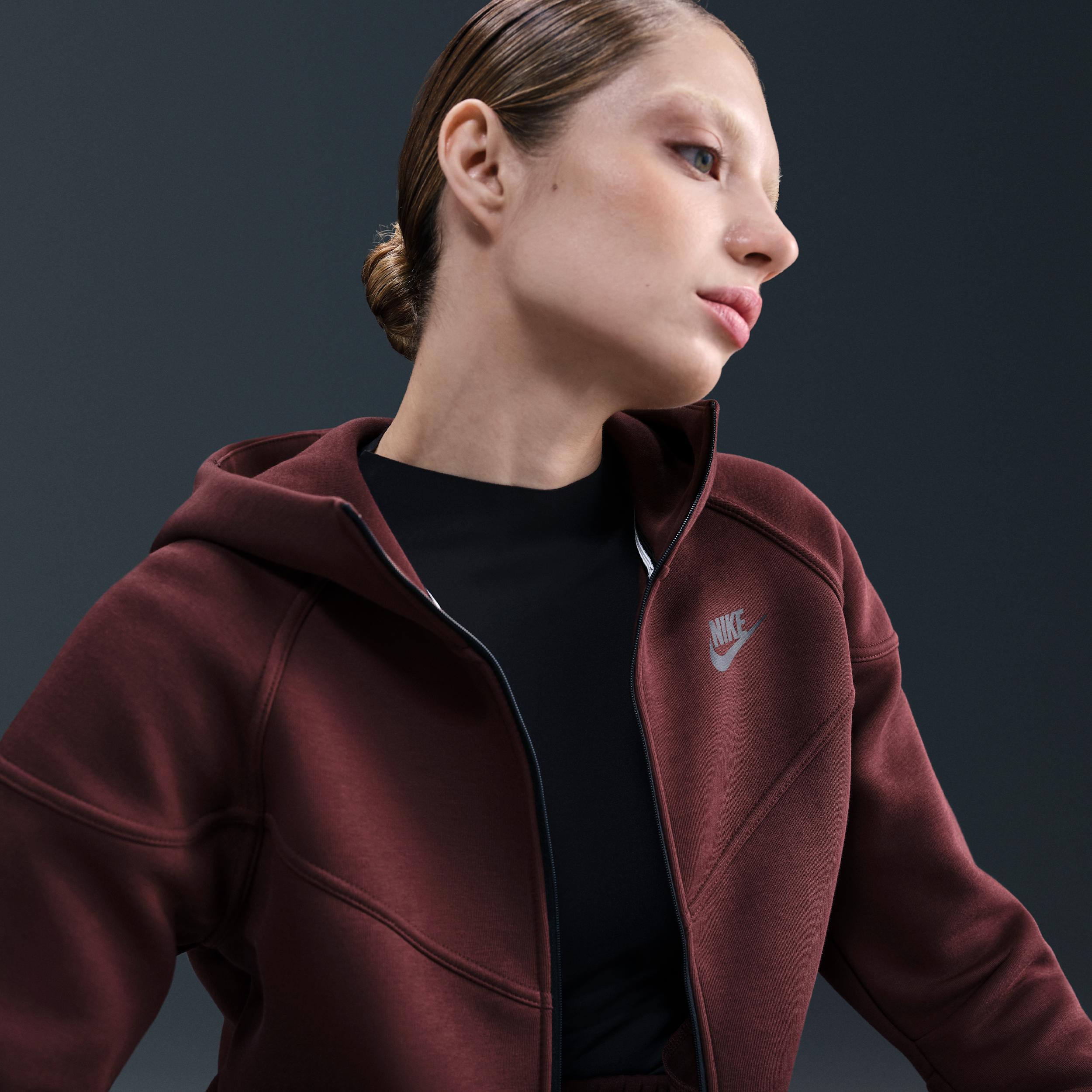 Women's Nike Sportswear Tech Fleece Windrunner Full-Zip Hoodie Product Image