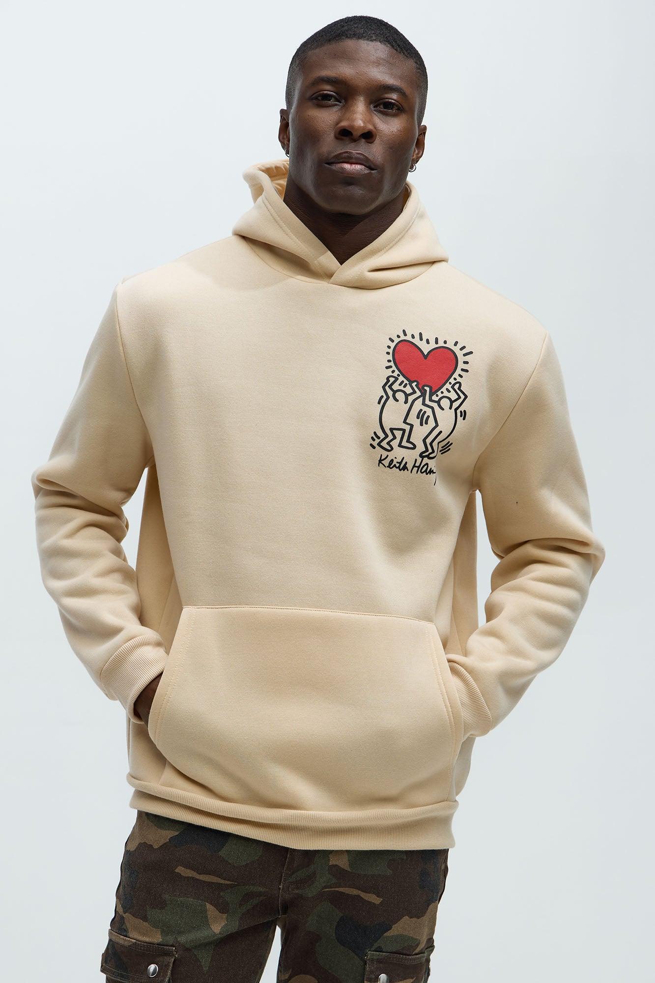 Keith Haring Tree Hoodie - Khaki Product Image