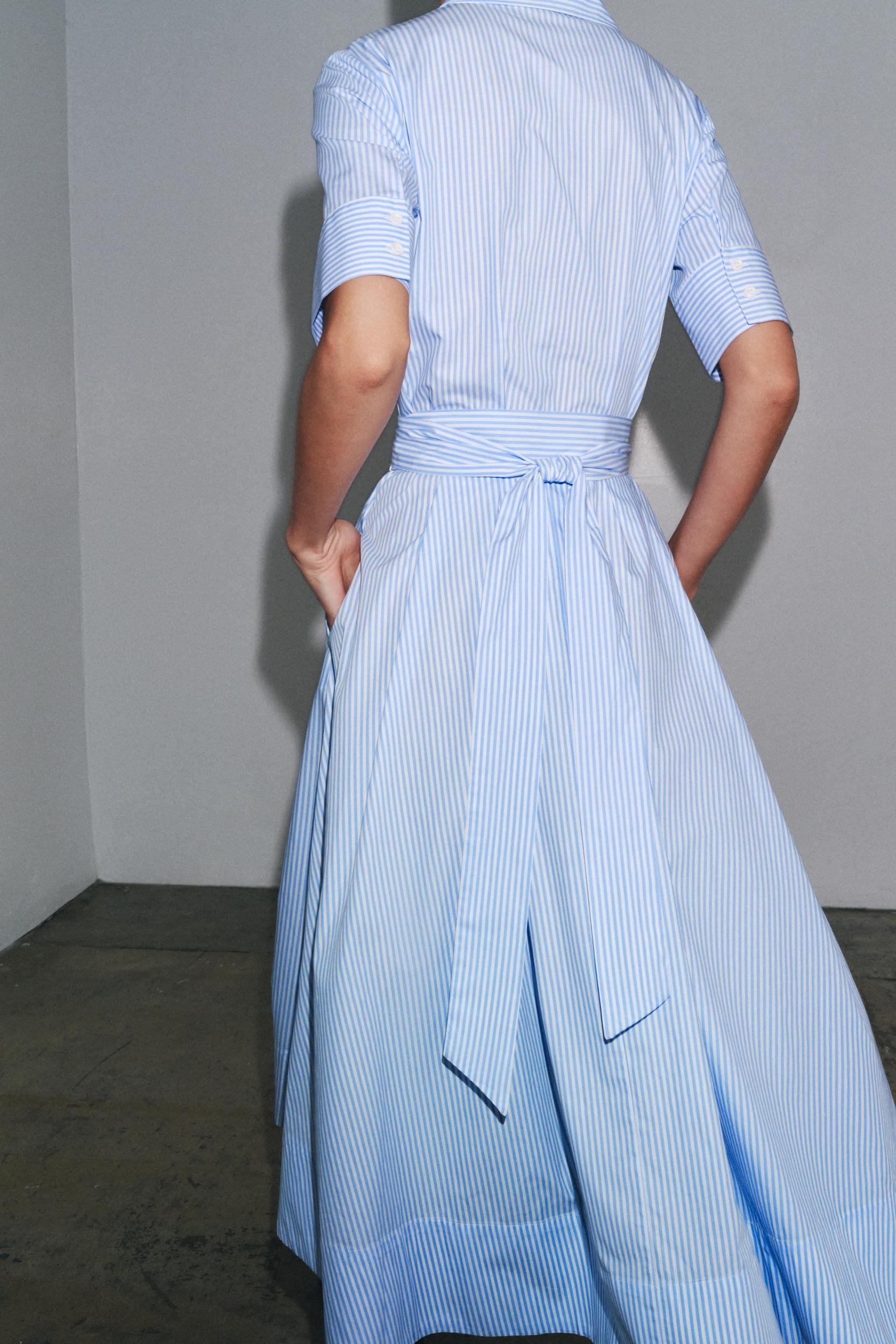 ZW COLLECTION POPLIN SHIRT DRESS Product Image