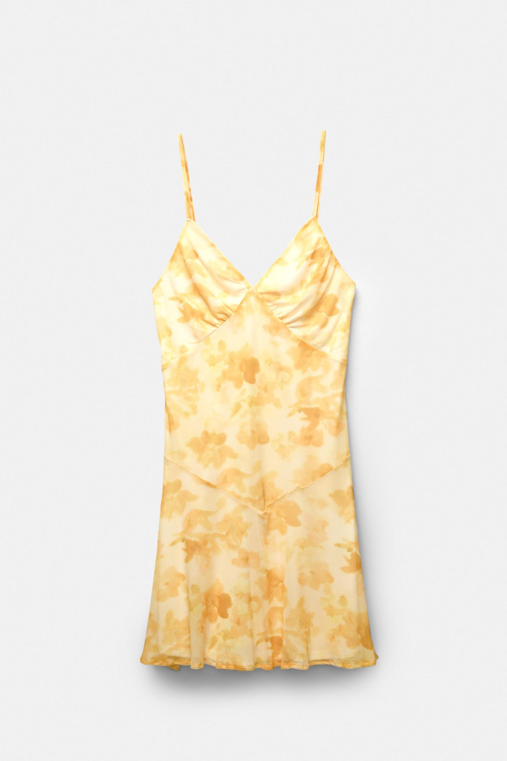 Short printed dress Product Image