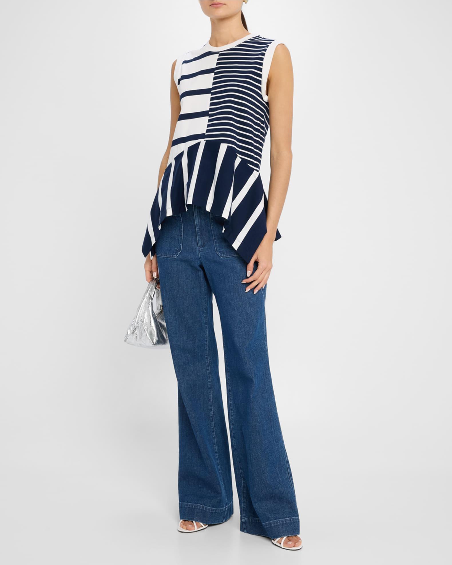 Chantel Stripe Sleeveless Top  Product Image